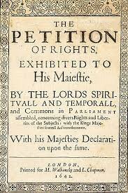 Peticion de derechos - Inglaterra