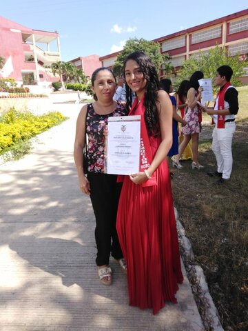 My high school graduation