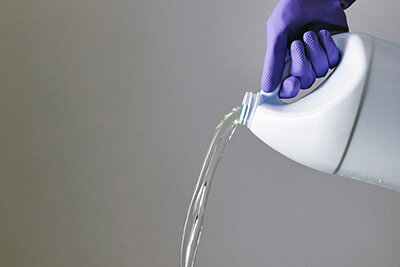 The use of chlorine as bleach