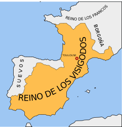 Invasión musulmana a la península ibérica (711)