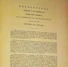 Résolution Russell                Publication du premier roman canadien-francais