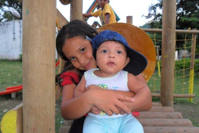 Was born my little brother