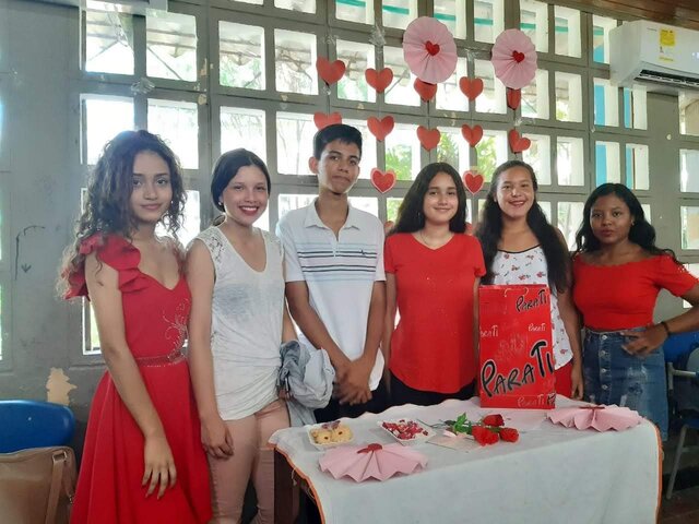 Celebration of love and friend