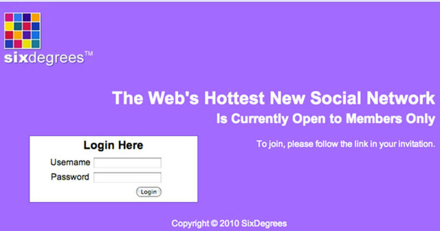 Creación de SixDegrees