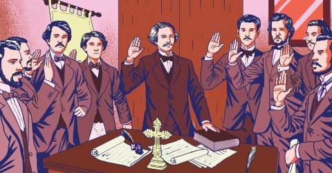 Creación de la sociedad secreta La Trinitaria