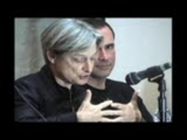 Judith Butler, John Greyson and Jasbir Puar at Israeli Apartheid Week NYC