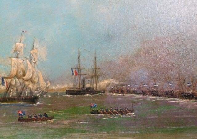 La Batalla de la Vuelta de Obligado - 20 De Noviembre 1845