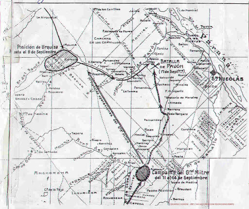 La Batalla de Pavón - Retiro de Urquiza de la batalla - Crucial y Misteriosa - 1861