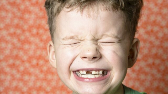 My first tooth fell out