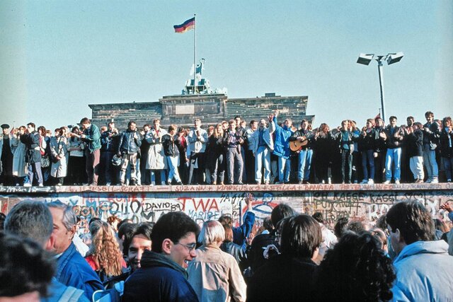 I was already born when the Berlin Wall came down