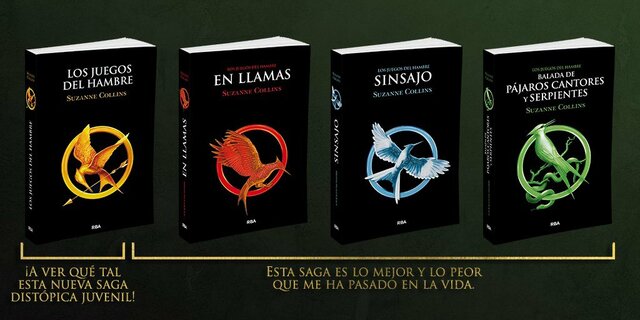 Saga Los juegos del hambre (Suzanne Collins) - Estados Unidos.