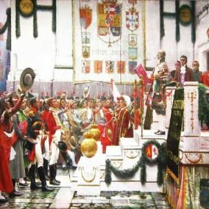 ¡Viva La Pepa! (en 1812 los liberales españoles proclamaban su adhesión a la Constitución de Cádiz)