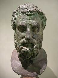 Esquilo escribe su trigonía