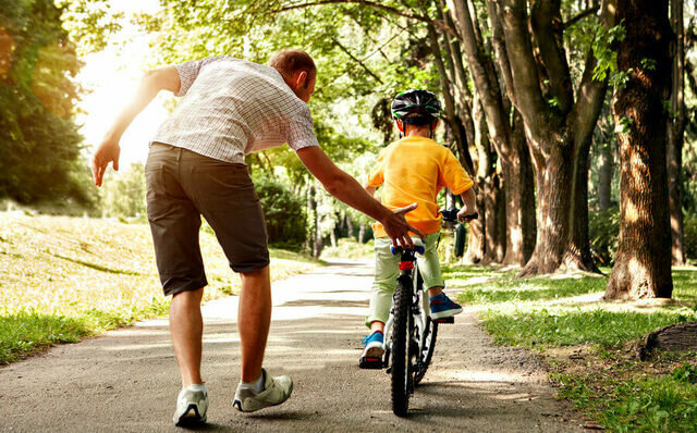 When I started riding my bike