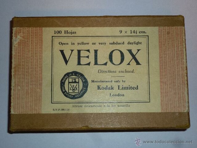 Papel fotográfico Velox