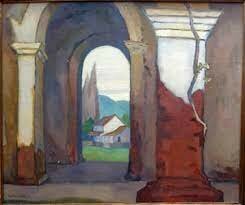 Arched doorway Mission San Juan Capistranio