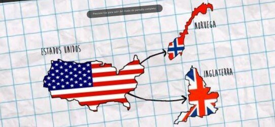 "Conexión con Inglaterra y Noruega"