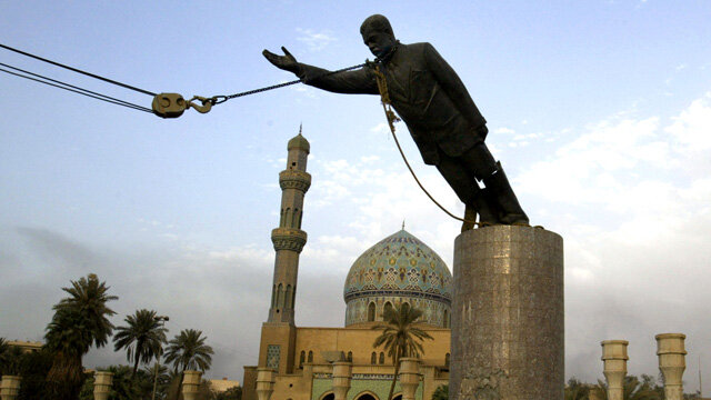 Saddam Hussein overthrown in Iraq / Invasion of Iraq