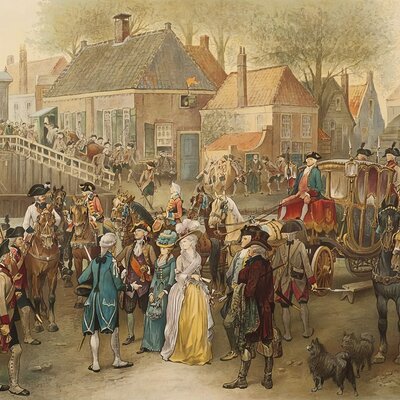 Timeline: tijdvak van pruiken en revoluties