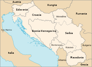 Disolución de Yugoslavia