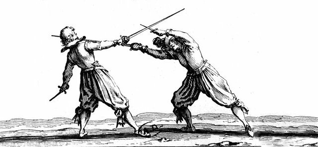 El duelo y la huida a Italia.