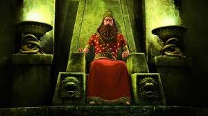 Nebuchadnezzar agarra el trono de Babilonia