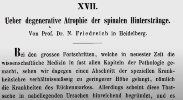 Cuadro degenerativo hereditario