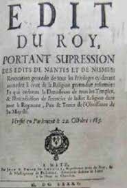 Edit de fontainebleau