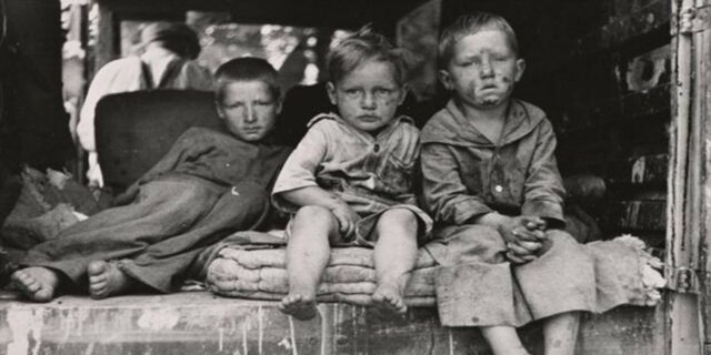 Llega la gran depresión y la crisis económica mundial.