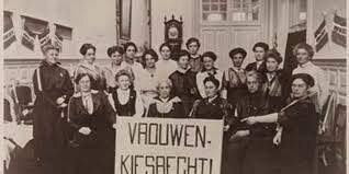Kiesrecht mannen en vrouwen