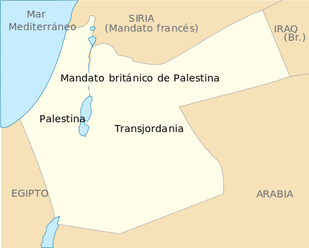 La Liga de las Naciones concede a los británicos el mandato legal sobre Palestina