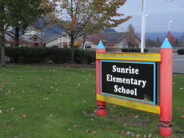 The following year I changed schools to sunrise elementary school.