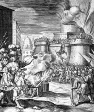 Ignatius of Loyola Wounded at the Battle of Pamplona