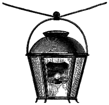 réverbères lampes à huile