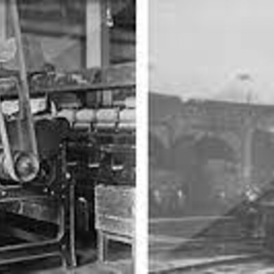 Timeline: burgers en stoommachines