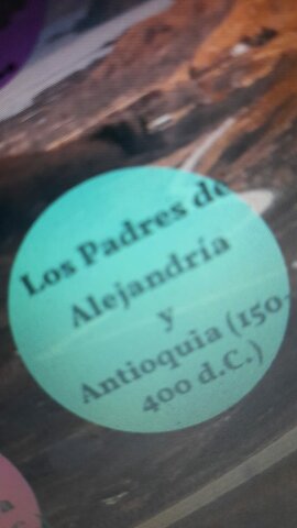 LOS PADRES DE ALEJANDRÍA Y ANTIOQUIA