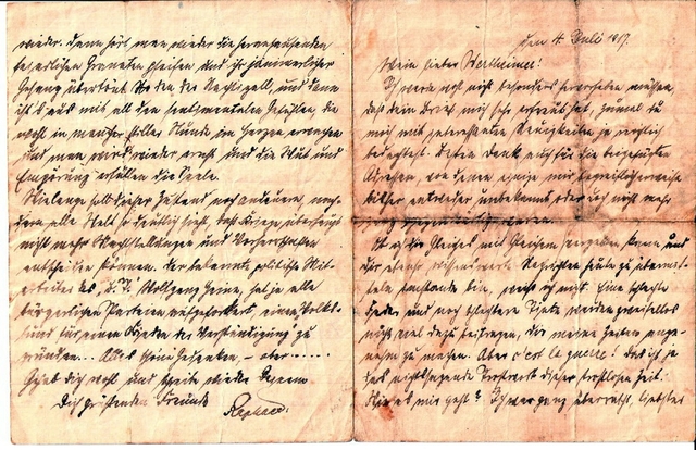 6e lettre de guerre