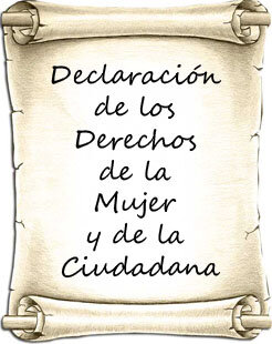 Declaración de los Derechos de la Mujer y la Ciudadana