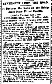 Primera nota de prensa