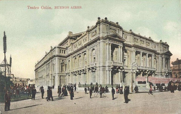 Inauguración del Teatro Colon