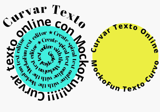 Creación textos circulares