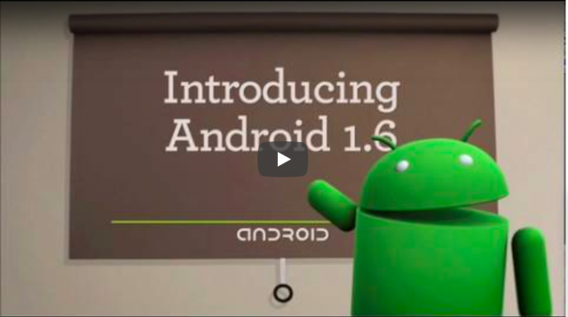 Android 1.6 Donut – Llega el soporte para nuevos tamaños de pantalla