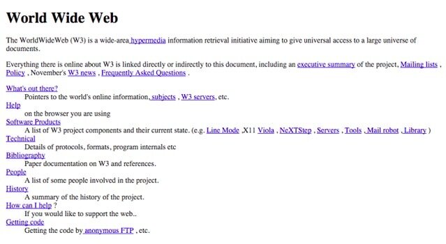 Se pública el primer navegador (world wide web)