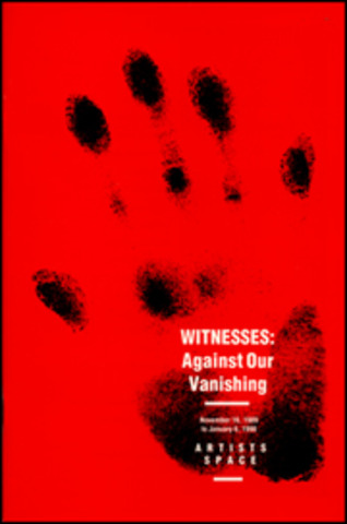 "Witness: Against Our Vanishing" exhibition
