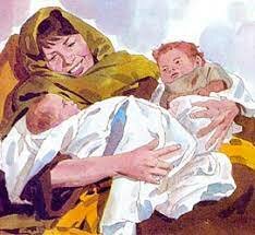 nacimiento de esav y yaacov