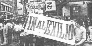 Exilio en dictadura