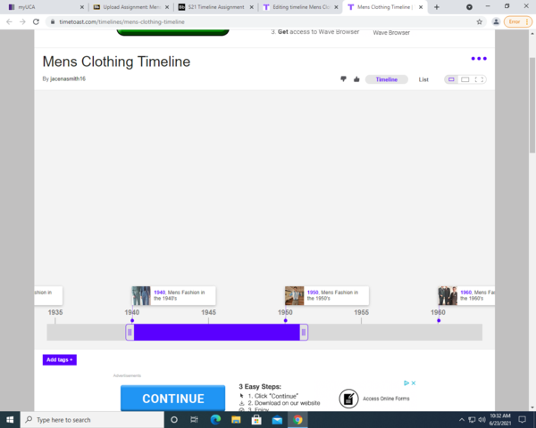 Mens Clothing changes