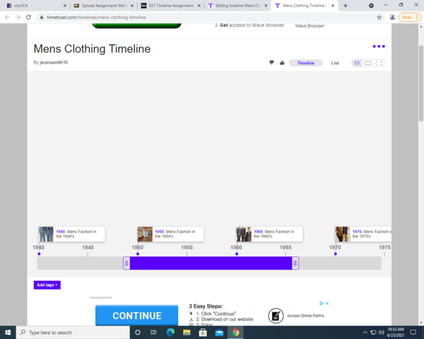 Mens Clothing changes