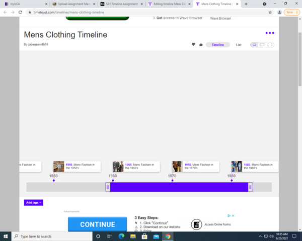 Mens Clothing changes