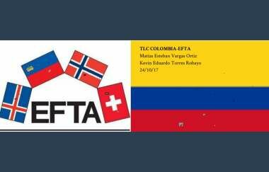 ACUERDO ENTRE COLOMBIA Y EFTA